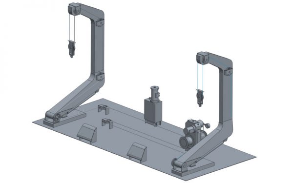 Hydraulic Luffing Arm Type Davit